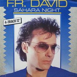F.R. David Sahara Night USED VINYL 12INCH SINGLE