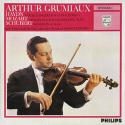 Joseph Haydn / Wolfgang Amadeus Mozart / Franz Schubert / Arthur Grumiaux / New Philharmonia Orchestra / Raymond Leppard Violin Concerto No. 2 In G, H