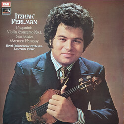 Itzhak Perlman / Niccolò Paganini / Pablo de Sarasate / The Royal Philharmonic Orchestra / Lawrence Foster Violin Concerto No. 1 / Carmen Fantasy Viny