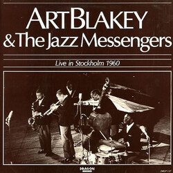 Art Blakey & The Jazz Messengers Live In Stockholm 1960 Vinyl LP USED