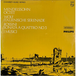 Felix Mendelssohn-Bartholdy / Hugo Wolf / Gioacchino Rossini / I Musici Octet / Italienische Serenade / Sonata A Quattro No.3 Vinyl LP USED