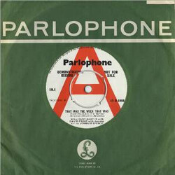 Millicent Martin / David Frost That Was The Week That Was USED VINYL 7INCH SINGLE PROMO