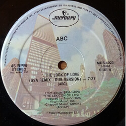 ABC The Look Of Love (USA Remix - Dub Version) VINYL 12" USED