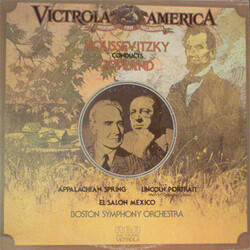 Serge Koussevitzky / Aaron Copland / Boston Symphony Orchestra Appalachian Spring  Lincoln Portrait  El Salón Mexico Vinyl LP USED