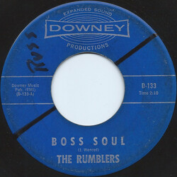 The Rumblers Boss Soul USED VINYL 7INCH 45 RPM MONO