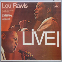 Lou Rawls Live! Vinyl LP USED