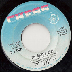 The Starlets (6) My Baby's Real USED VINYL 7INCH 45 RPM PROMO SINGLE SIDED