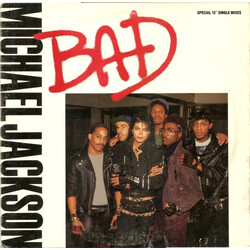 Michael Jackson Bad VINYL 12" USED