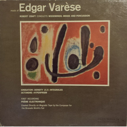 Edgard Varèse Music Of Edgar Varèse Vinyl LP USED