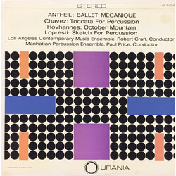 George Antheil / Carlos Chávez / Alan Hovhaness / Ronald LoPresti Ballet Mecanique / Toccata For Percussion / October Mountain / Sketch For Percussion