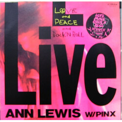Ann Lewis (2) / Pinx (2) Love & Peace & Rock'n Roll Vinyl LP USED