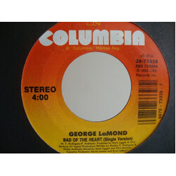 George LaMond Bad Of The Heart USED VINYL 7INCH 45 RPM