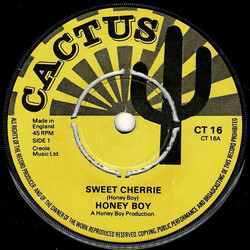 Honey Boy Sweet Cherrie USED VINYL 7INCH SINGLE