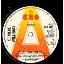 Deniece Williams What Two Can Do Vinyl 7" USED