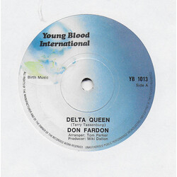 Don Fardon Delta Queen / Hometown Baby USED VINYL 7INCH 45 RPM SINGLE