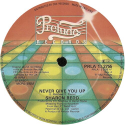 Sharon Redd Never Give You Up / Beat The Street VINYL 12" USED