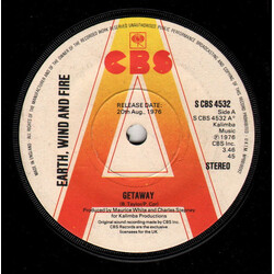 Earth, Wind & Fire Getaway VINYL 7" USED