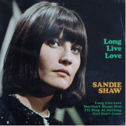 Sandie Shaw Long Live Love USED VINYL 7INCH EP 45 RPM MONO