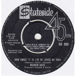 Marvin Gaye How Sweet It Is (To Be Loved By You) / Forever USED VINYL 7INCH 45 RPM