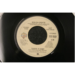 Seals & Crofts Takin' It Easy USED VINYL 7INCH 45 RPM PROMO STEREO MONO