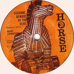 Dandy Livingstone Suzanne, Beware Of The Devil USED VINYL 7INCH 45 RPM SINGLE