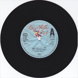 Grandmaster Flash & The Furious Five New York New York USED VINYL 7INCH