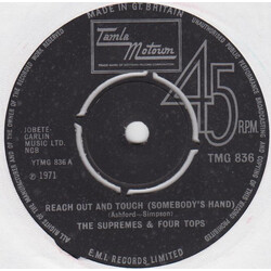 The Supremes / Four Tops Reach Out And Touch (Somebody's Hand) USED VINYL 7INCH 45 RPM SINGLE