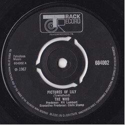 The Who Pictures Of Lily USED VINYL 7INCH 45 RPM SINGLE
