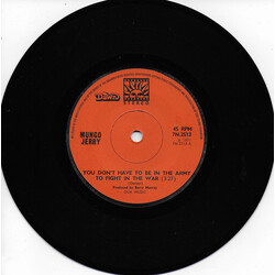 Mungo Jerry You Don't Have To Be In The Army To Fight In The War USED VINYL 7INCH 33 S RPM MAXI-SINGLE STEREO