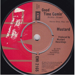 Mustard (3) Good Time Comin' / I Saw I Heard USED VINYL 7INCH 45 RPM