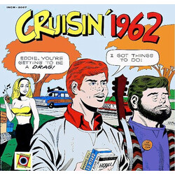 Various Cruisin' 1962 - Featuring Russ "Weird Beard" Knight, KLIF, Dallas Vinyl LP USED