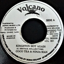 Cocoa Tea / Ninjaman Kingston Hot Again USED VINYL 7INCH 45 RPM