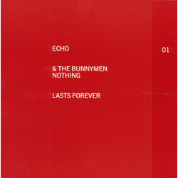 Echo & The Bunnymen Nothing Lasts Forever VINYL 7" USED