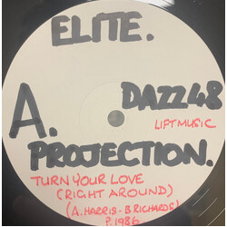 Projection Turn Your Love (Right Around) USED VINYL 12INCH 45 RPM PROMO