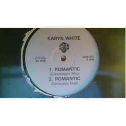 Karyn White Romantic USED VINYL 12INCH 45 RPM PROMO