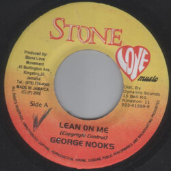 George Nooks Lean On Me USED VINYL 7INCH 45 RPM