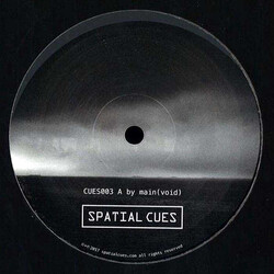 main(void) / Kon Janson CUES003 USED VINYL 12INCH 33 S RPM