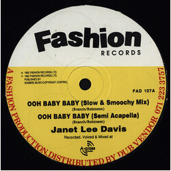 Janet Lee Davis Ooh Baby Baby USED VINYL 12INCH