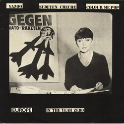 Yazoo / Sudeten Creche / Colour Me Pop Europe In The Year Zero USED VINYL 12INCH 45 RPM COMPILATION