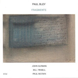 Paul Bley Fragments Vinyl LP USED