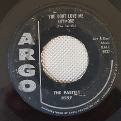The Pastels (2) You Dont Love Me Anymore USED VINYL 7INCH 45 RPM SINGLE STYRENE