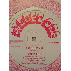 Daddy Blue / Eccleton Jarrett Lickie Lickie / Cannot Stop USED VINYL 12INCH 45 RPM SINGLE