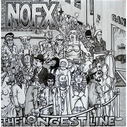 NOFX The Longest Line USED VINYL 12INCH 45 RPM EP LIMITED EDITION REPRESS