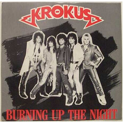 Krokus Burning Up The Night USED VINYL 12INCH 33 S RPM SINGLE PROMO STEREO