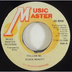 Echo Minott Follow Me USED VINYL 7INCH 45 RPM
