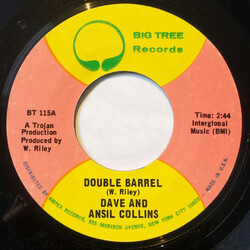 Dave & Ansel Collins Double Barrel USED VINYL 7INCH 45 RPM SINGLE STYRENE