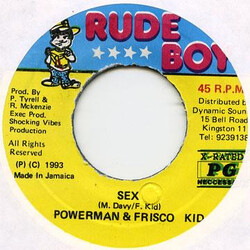 Powerman / Frisco Kid Sex USED VINYL 7INCH 45 RPM SINGLE