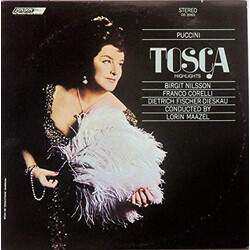 Giacomo Puccini / Birgit Nilsson / Franco Corelli / Dietrich Fischer-Dieskau / Lorin Maazel Tosca Highlights Vinyl LP USED