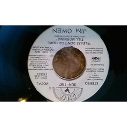 Jim Owen Please Don't Go Home Till Morning / Ten Anniversary Presents USED VINYL 7INCH 45 RPM SINGLE PROMO STEREO