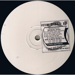Michael Junior Future Disco EP USED VINYL 12INCH 33 S RPM EP PROMO WHITE LABEL
